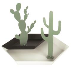 LOT PLATEAUX ET PORTE-BIJOUX CACTUS