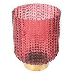LAMPE CHEVRON ROUGE