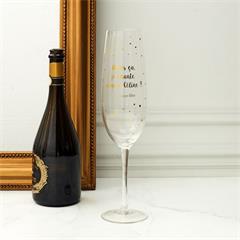 VERRE PROSECCO XL JE CHANTE COMME CELINE