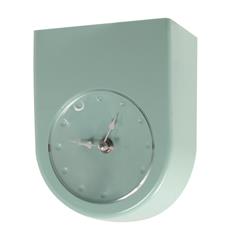 HORLOGE POT DE FLEURS MENTHE