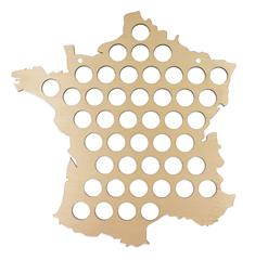 CARTE DE FRANCE CAPSULES DE BIERE