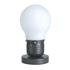 LAMPE AMPOULE GRISE PM