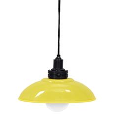 SUSPENSION VEILLEUSE RETRO JAUNE