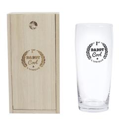 PINTE PAPA AVEC BOITE EN BOIS