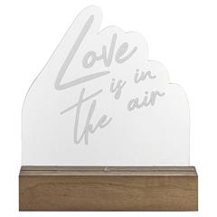 LAMPE LED LOVE IS IN THE AIR