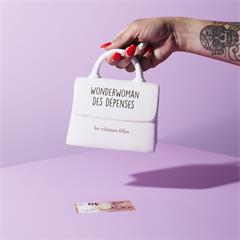TIRELIRE SACS A MAIN 2 ASSORTIS BLANC ET GOLD