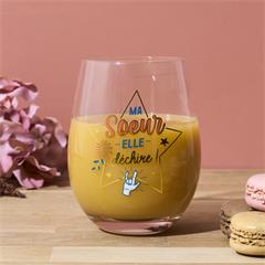 VERRE SOEUR QUI DECHIRE