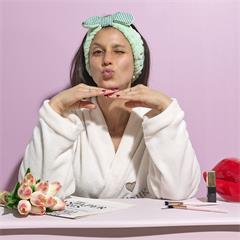 BANDEAUX CHEVEUX CERISE ET VICHY LES COQUETTES