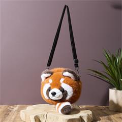 SAC PELUCHE PANDA ROUX