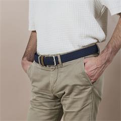 CEINTURE HOMME OFM BLEU MARINE M8