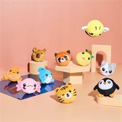 BALLES REBONDISSANTES ANIMAUX ASSORTIES M36