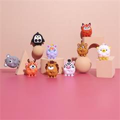 BLIND BOX PORTE CLES ANIMAUX ANTI STRESS ASS M16