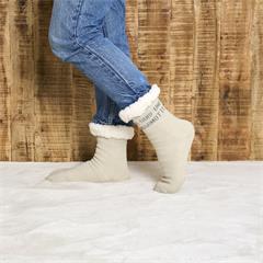 CHAUSSETTES SHERPA GLITTER MARMOTTE M6