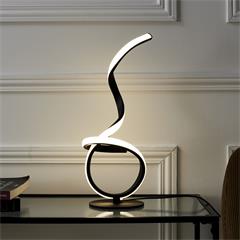 LAMPE LED DESIGN NOIR M4